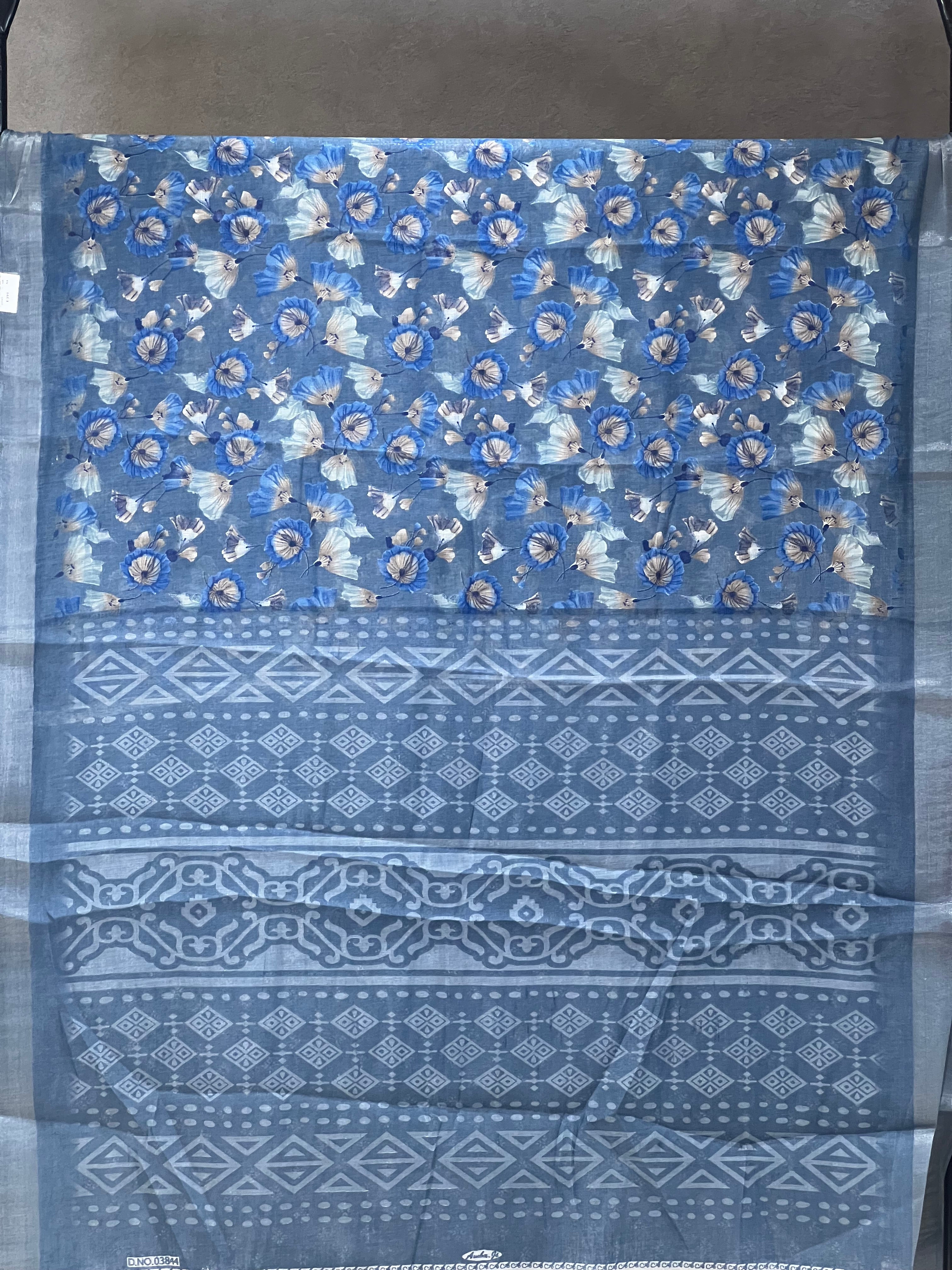 SEMI LINEN SAREE - 6226