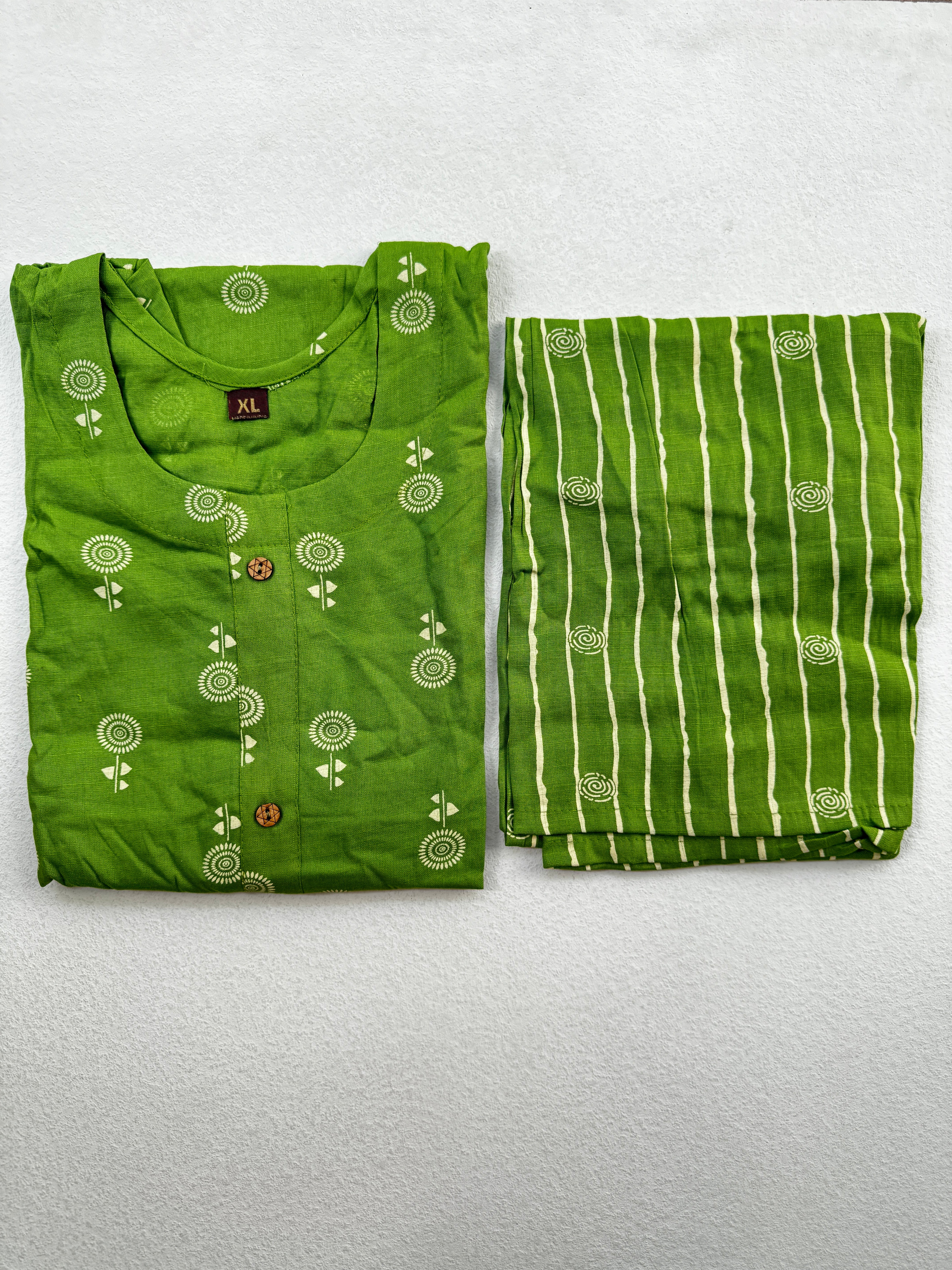 PISTACHIO GREEN ETHNIC FLORAL EVERYDAY WEAR