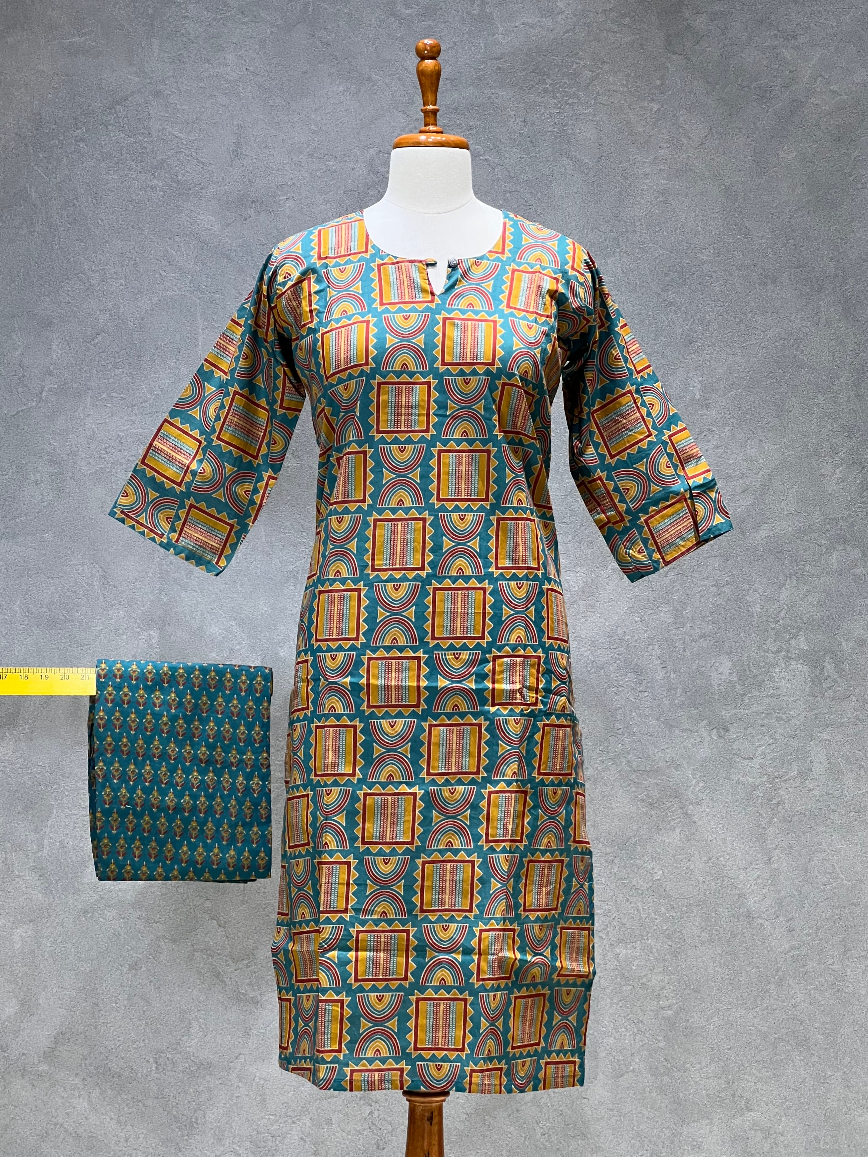 COTTON KURTHA SET 1.1