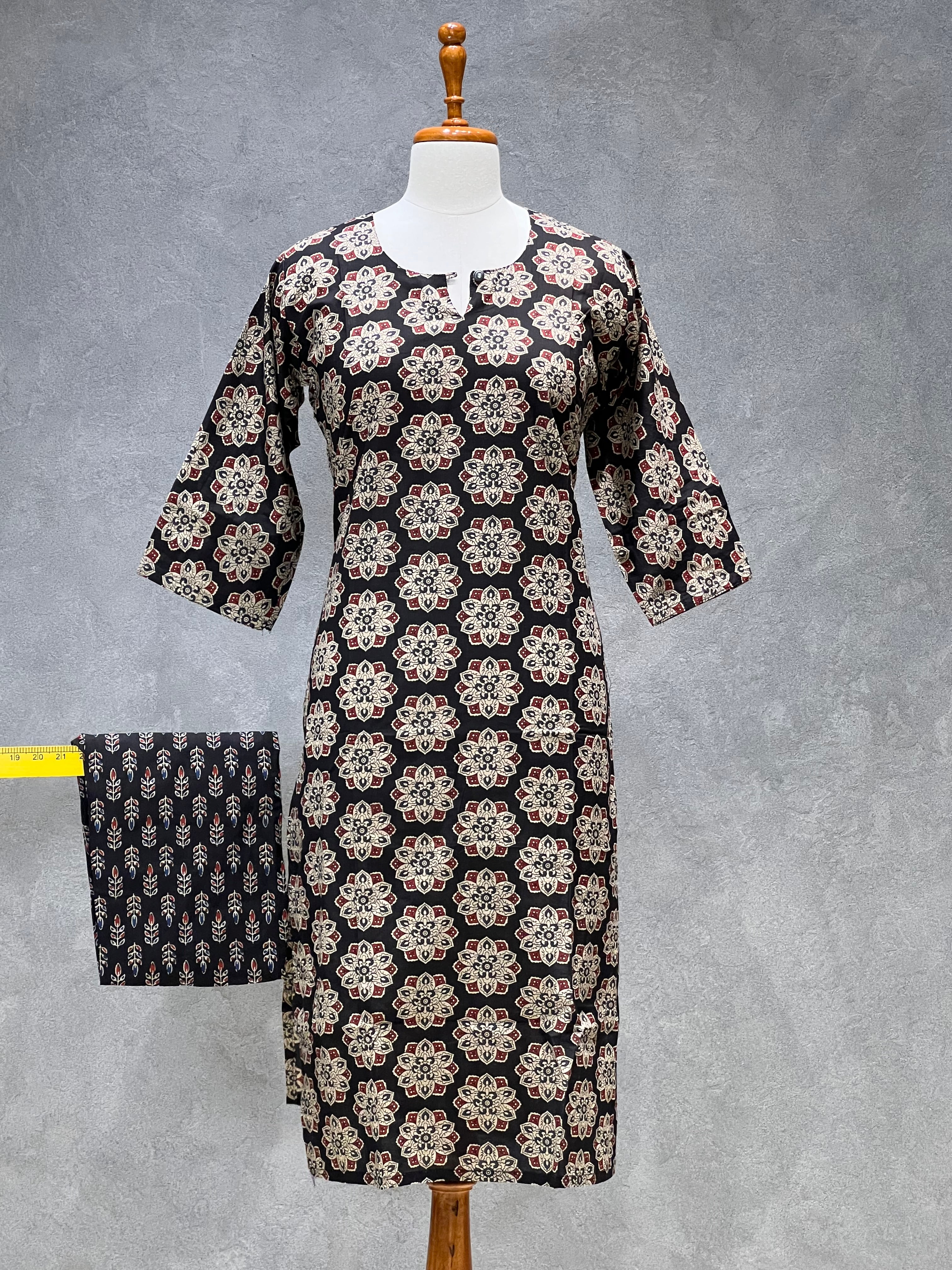 COTTON KURTHA SET 1.3