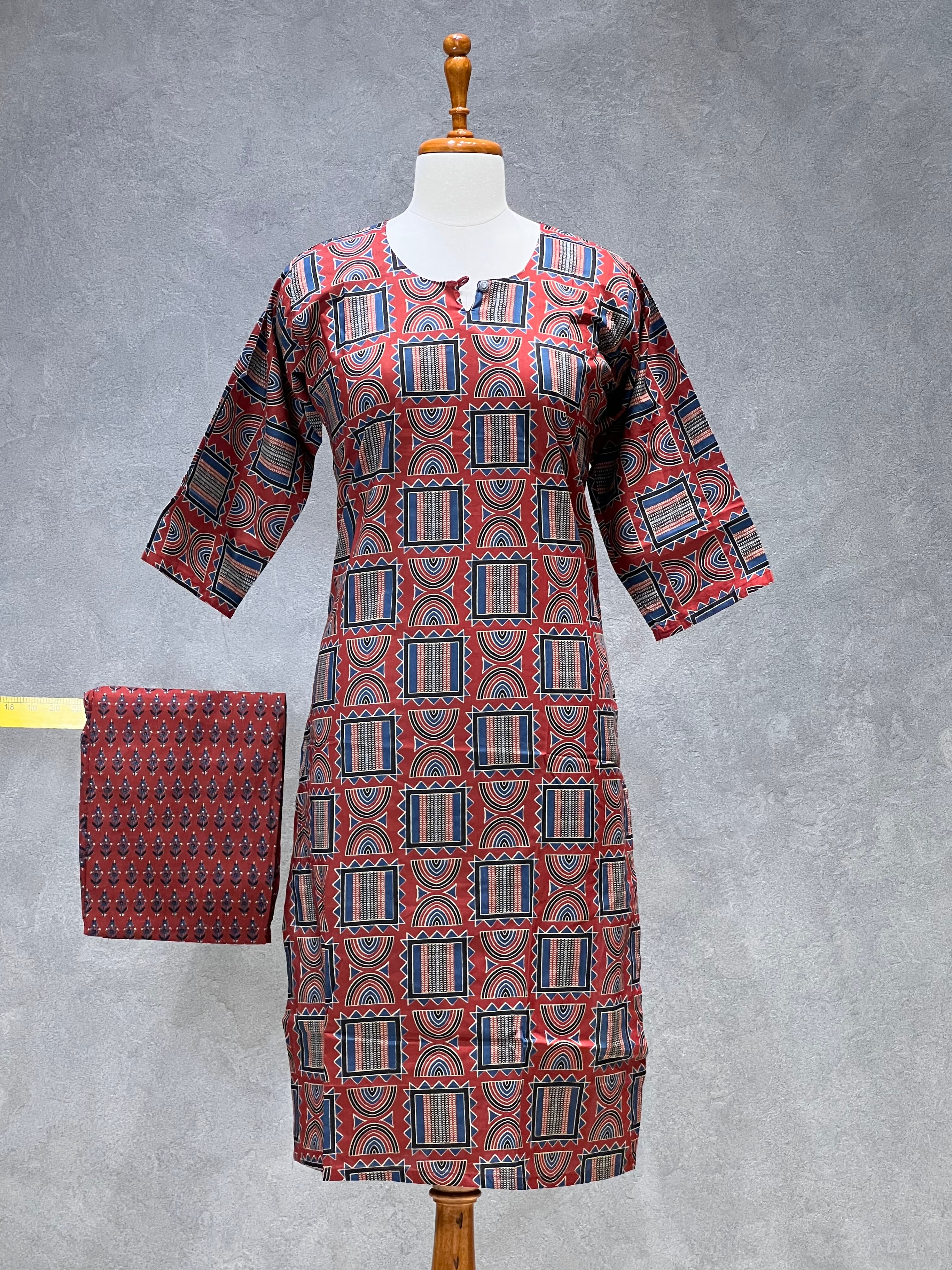 COTTON KURTHA SET 1.8