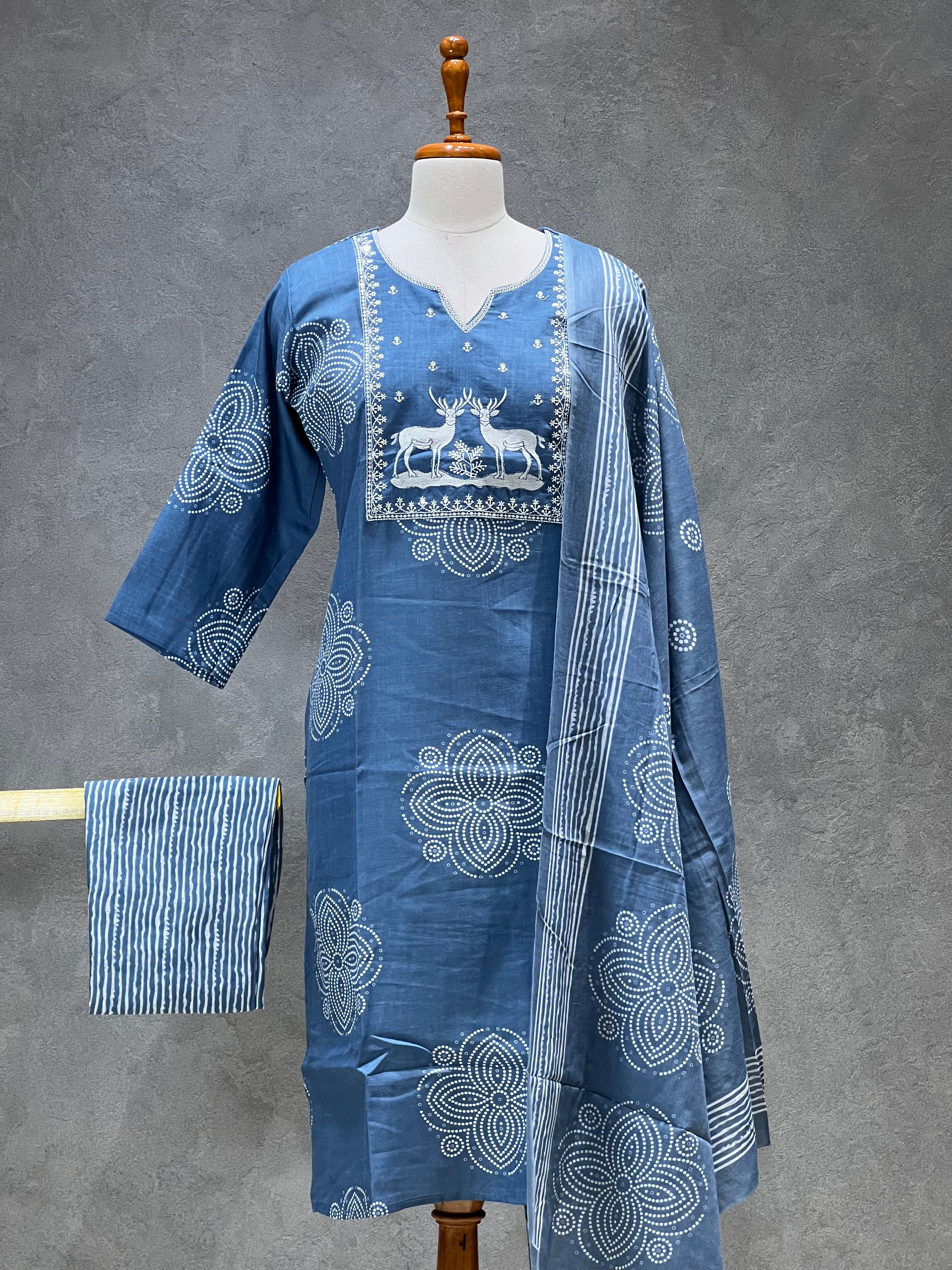 COTTON SALWAR SETS 1.10