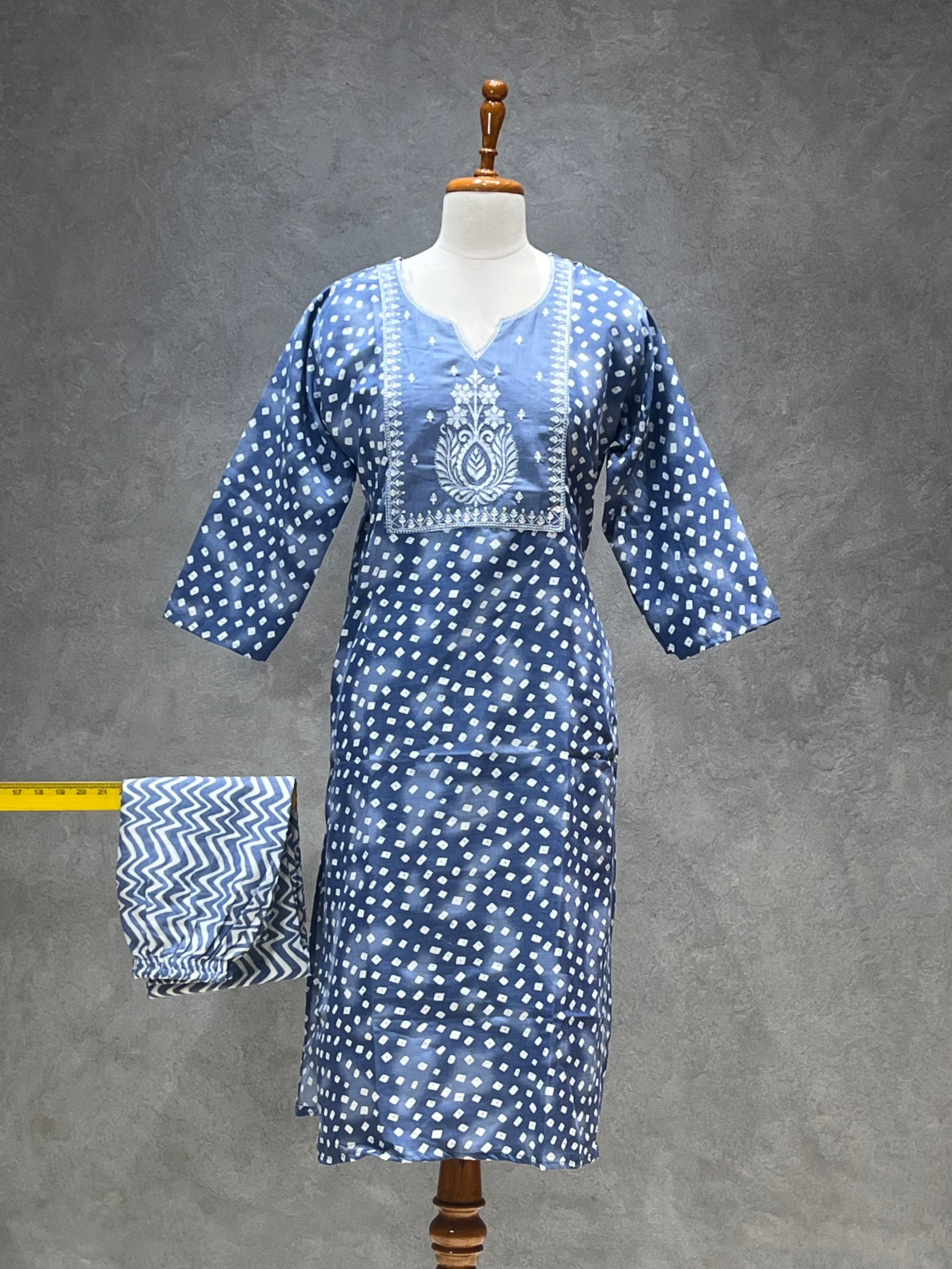 SALWAR SET BLUE