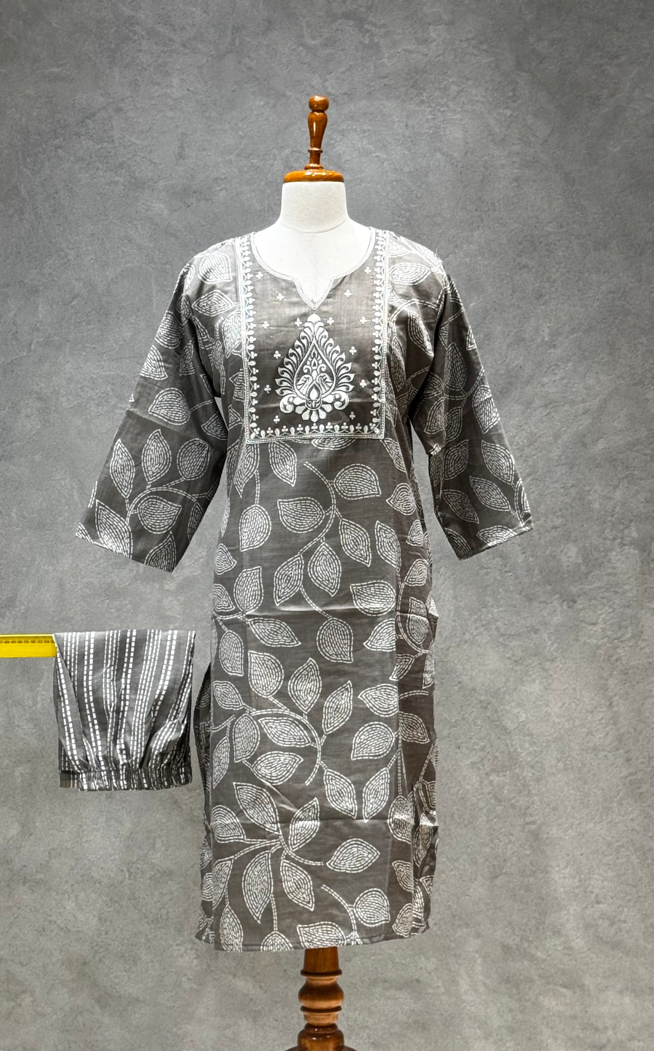 SALWAR SET GREY