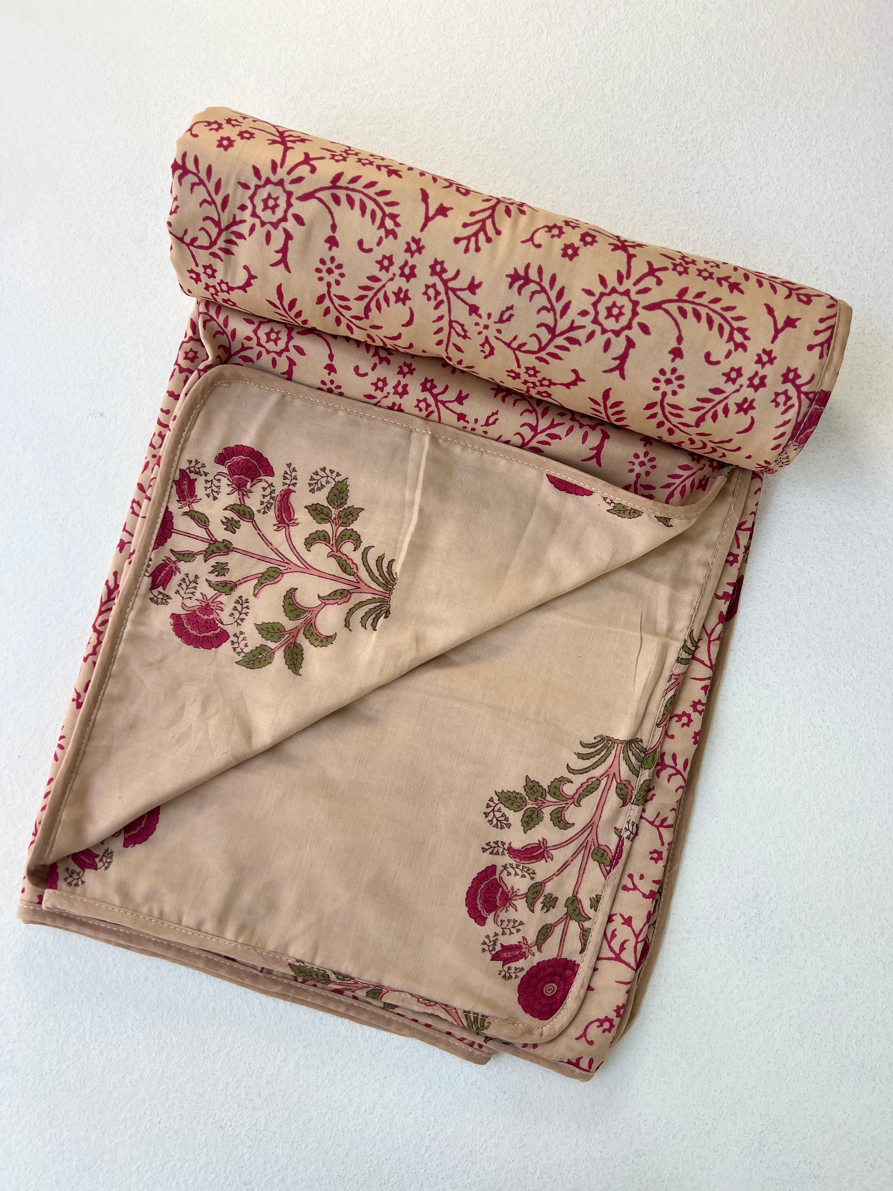 TRADITIONAL BLOCK PRINTED DOHAR