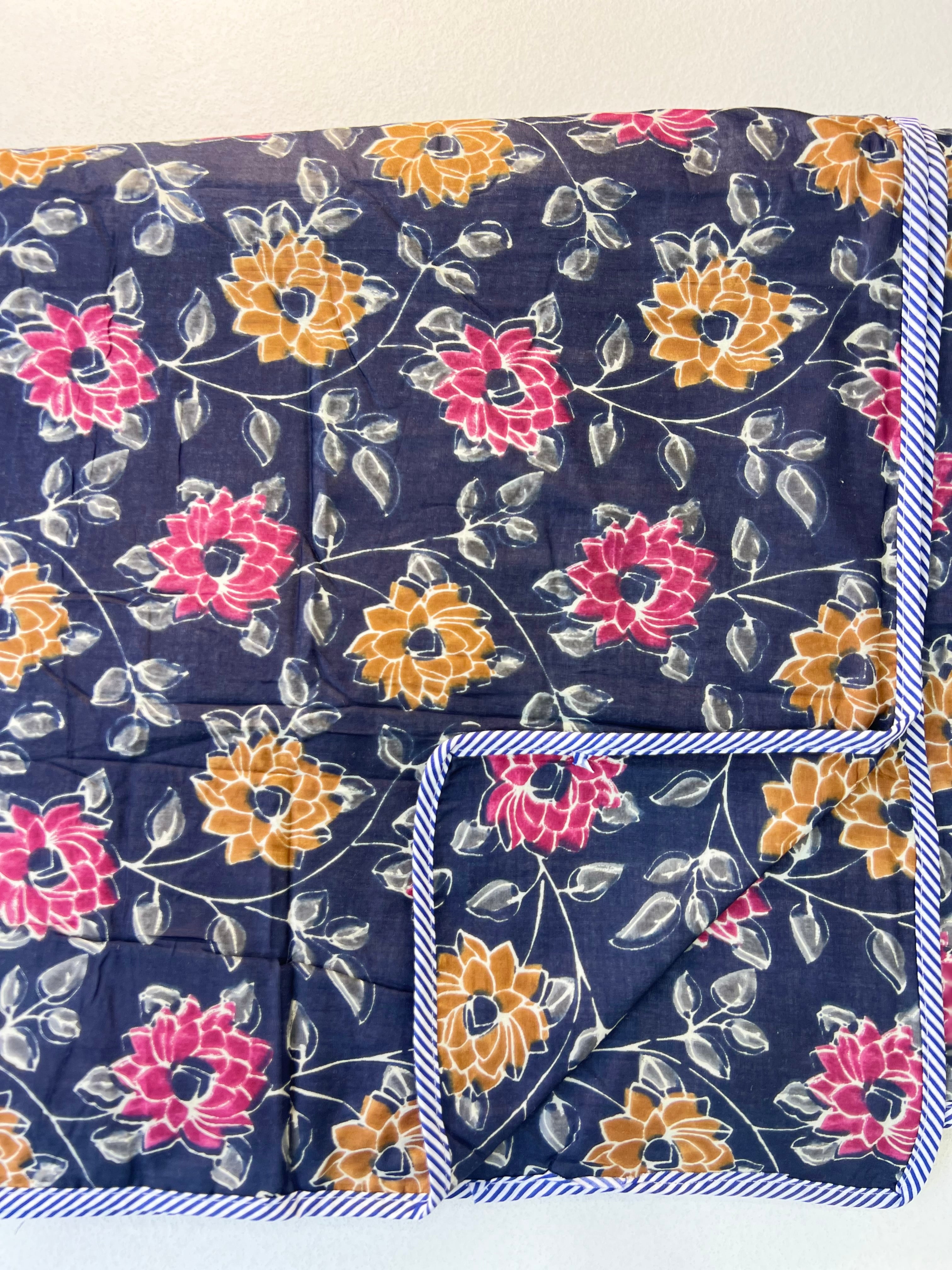 SINGLE PRINT FLORAL DOHAR