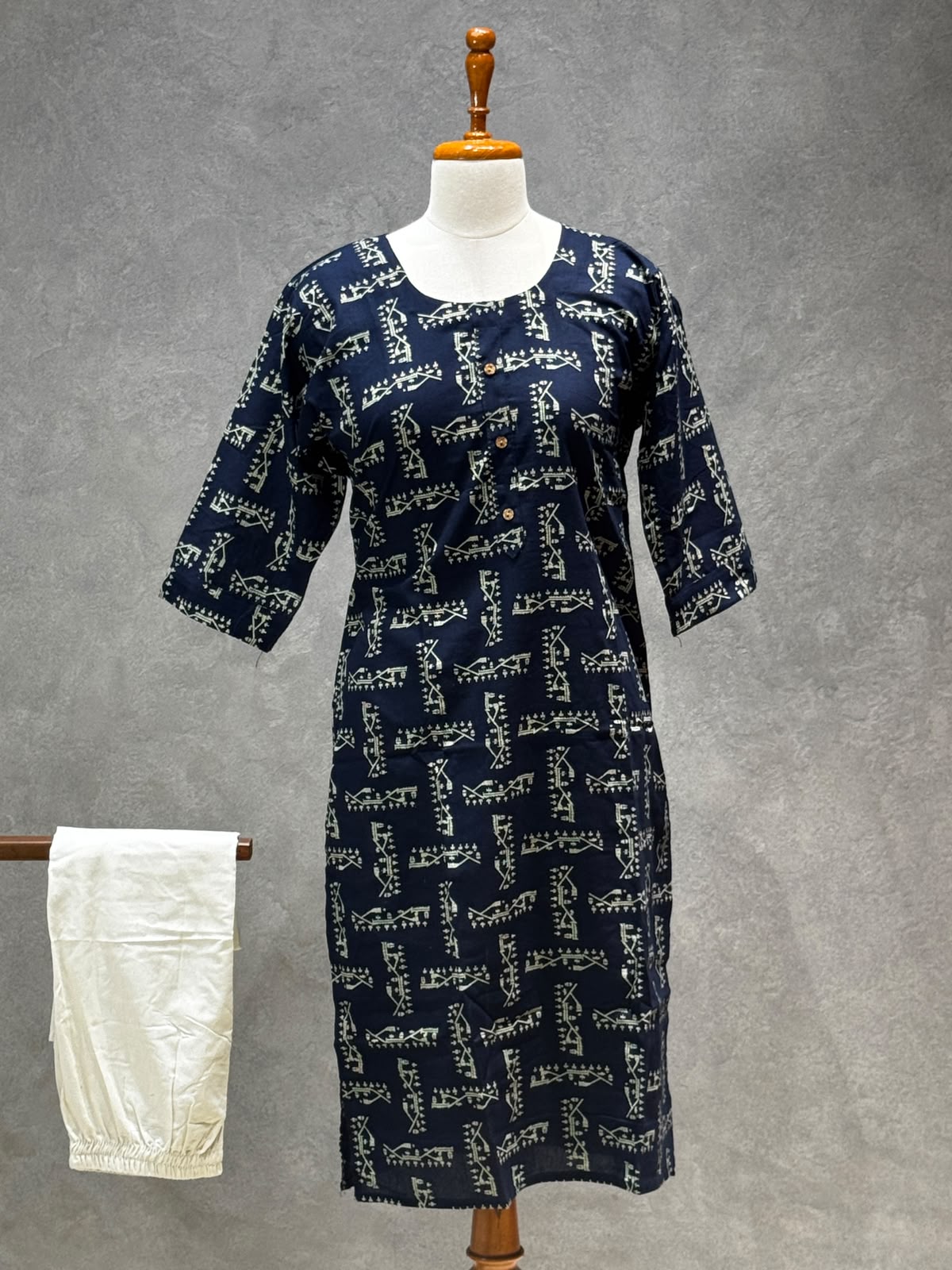 KURTHA SET BLUE