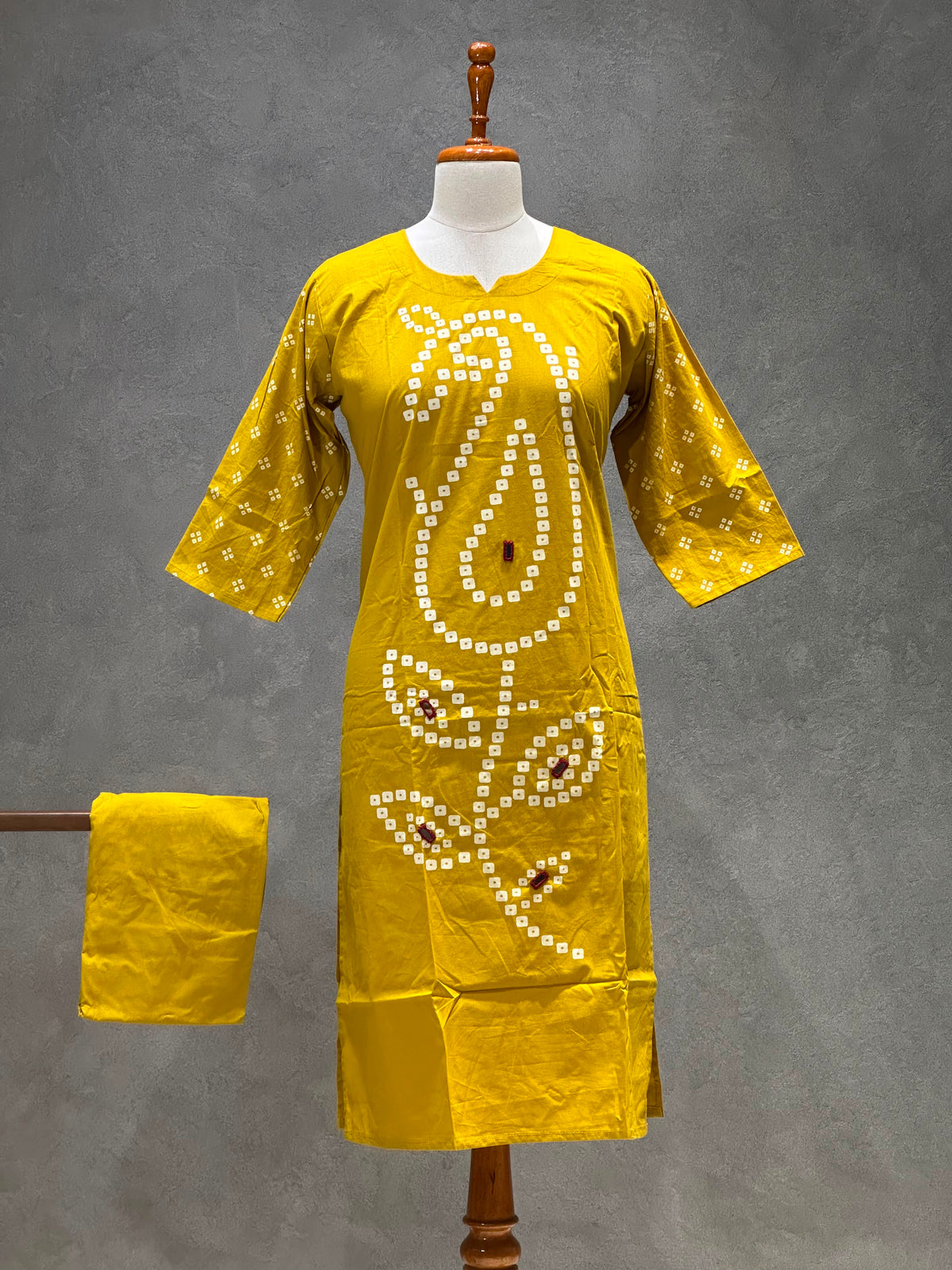 MUSTARD YELLOW SALWAR SET