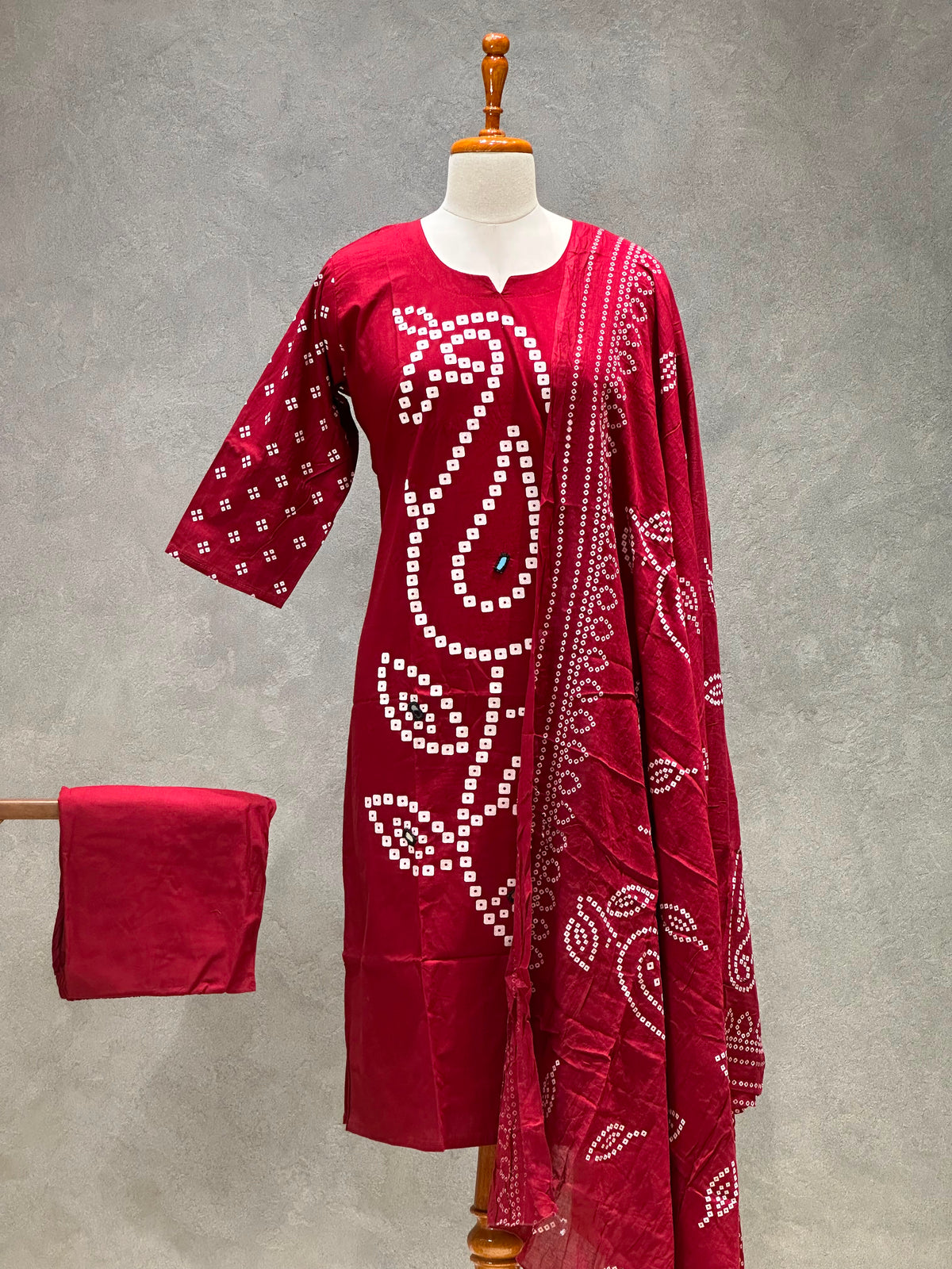 CRIMSON RED SALWAR SET