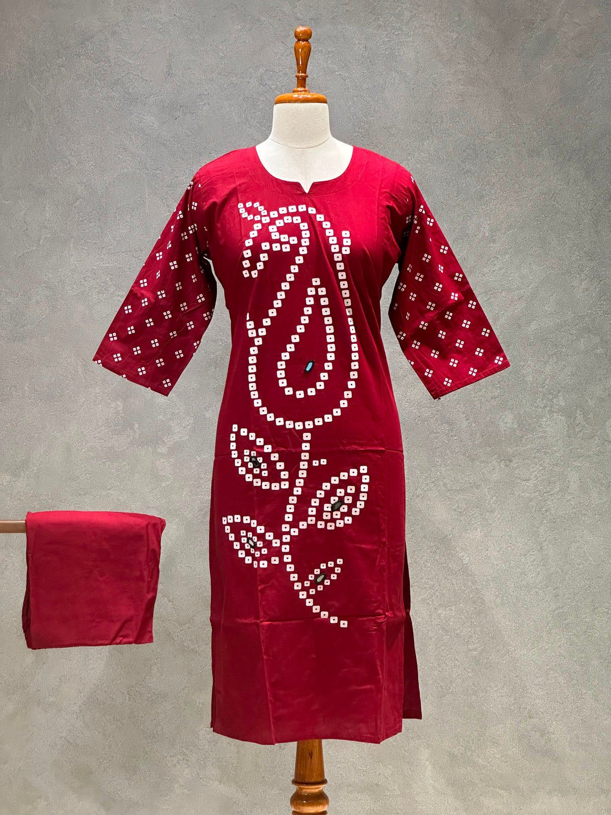 CRIMSON RED SALWAR SET