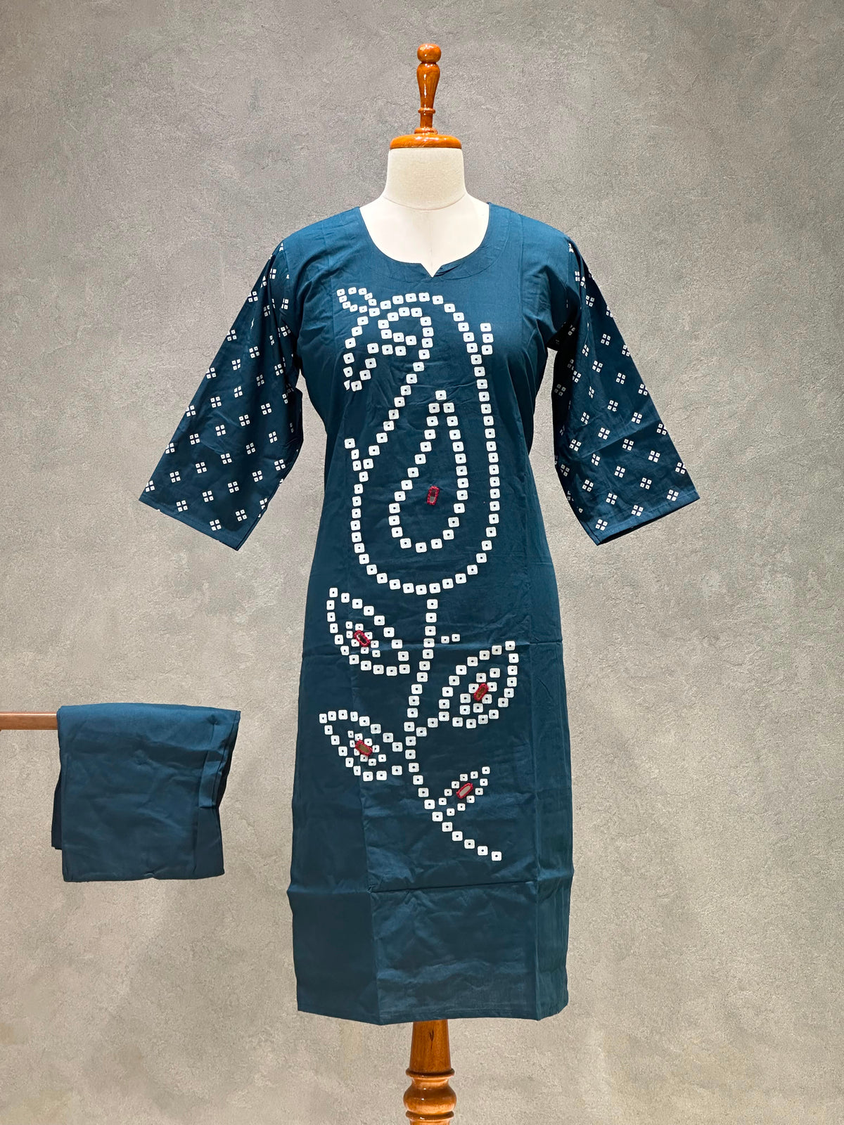 TEAL BLUE SALWAR SET