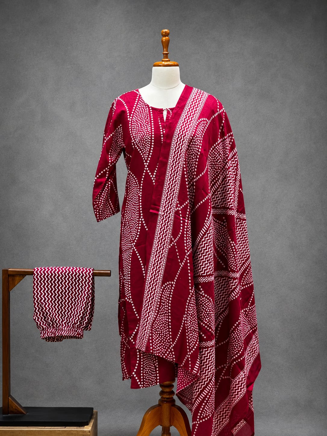 SALWAR SET - DEEP MAROON