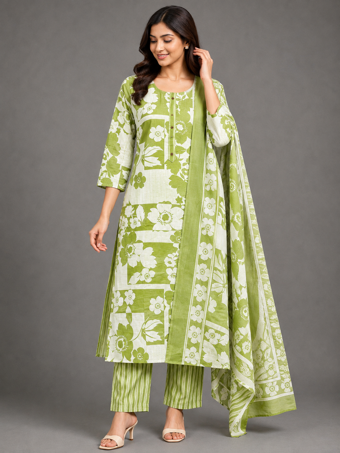 SALWAR SET - GREEN