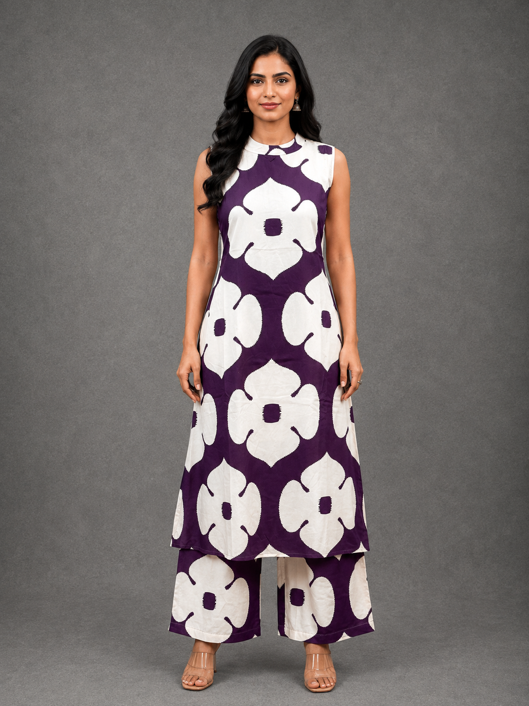 CASUAL WEAR CO-ORD SETS(PURPLE)
