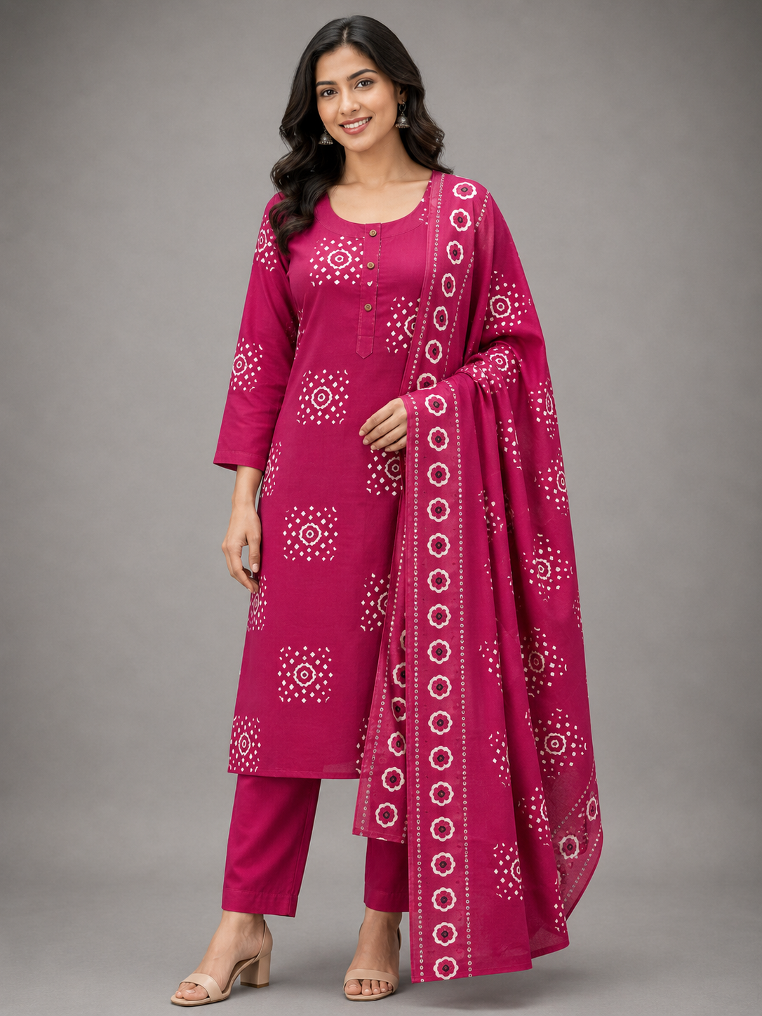 SALWAR SET (PINK)