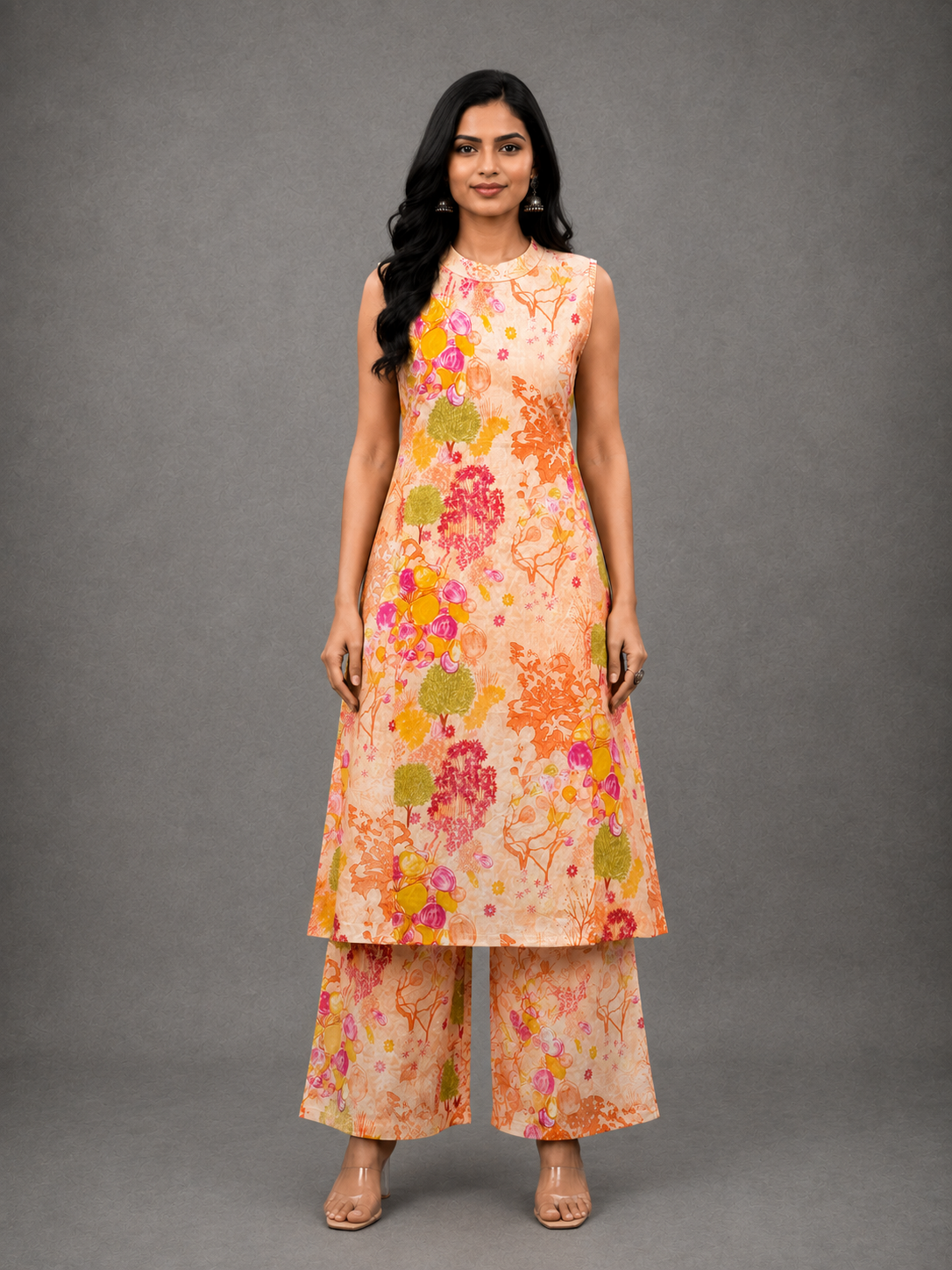 CASUAL WEAR CO-ORD SETS(ORANGE)