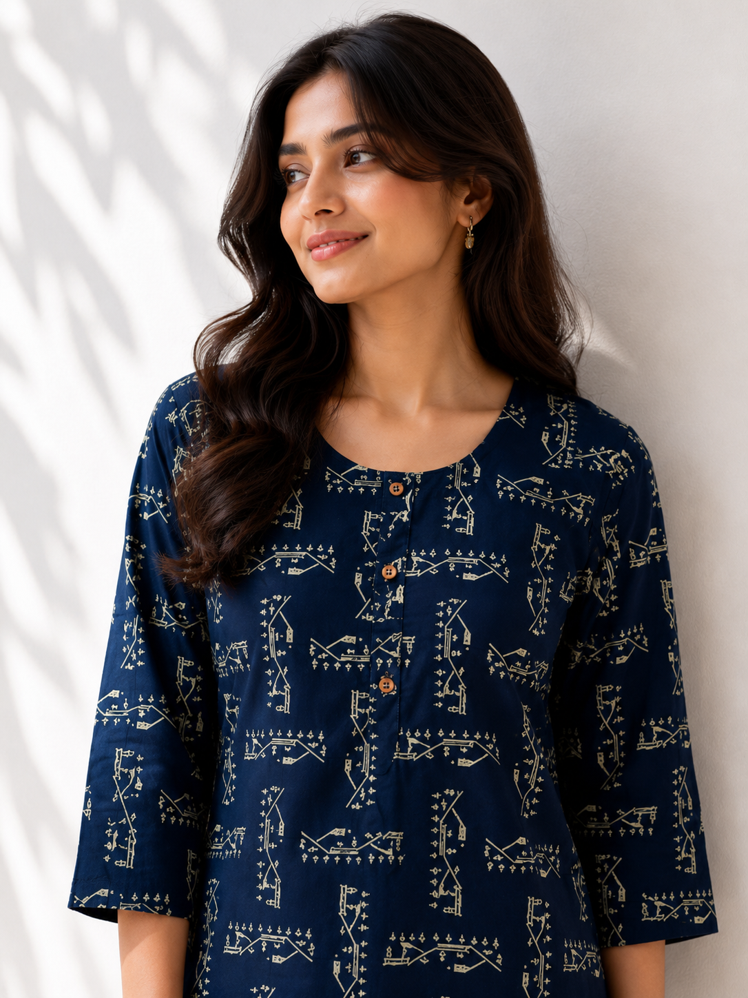 KURTHA SET BLUE