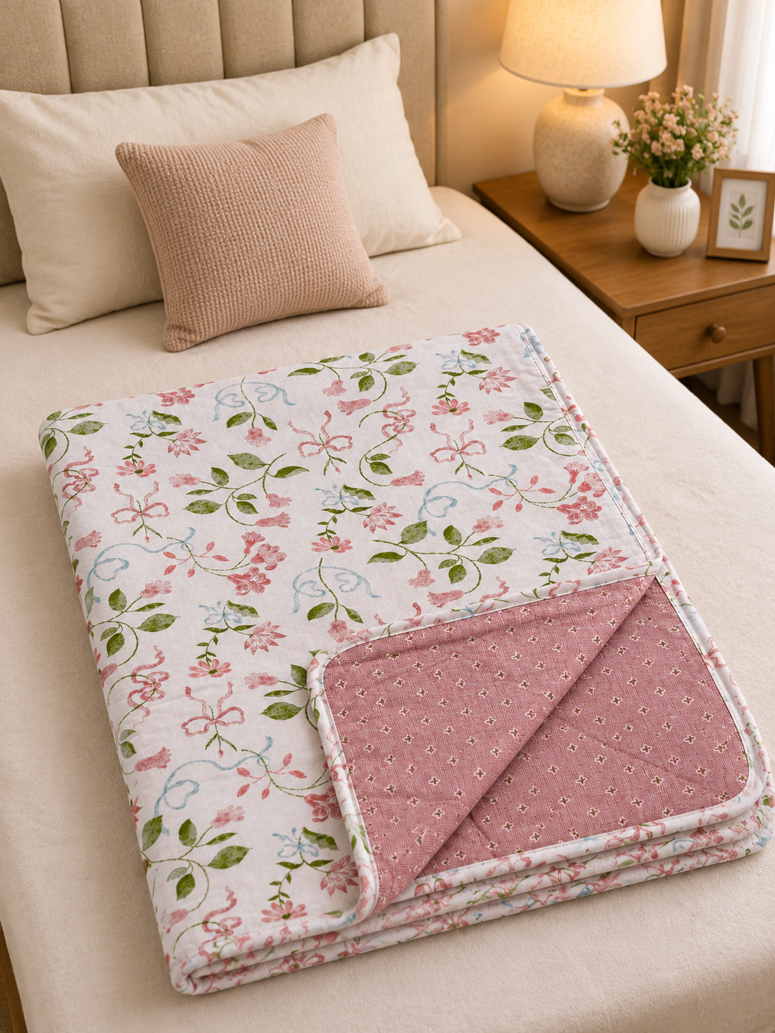 BLUSH VINE COTTON DOHAR