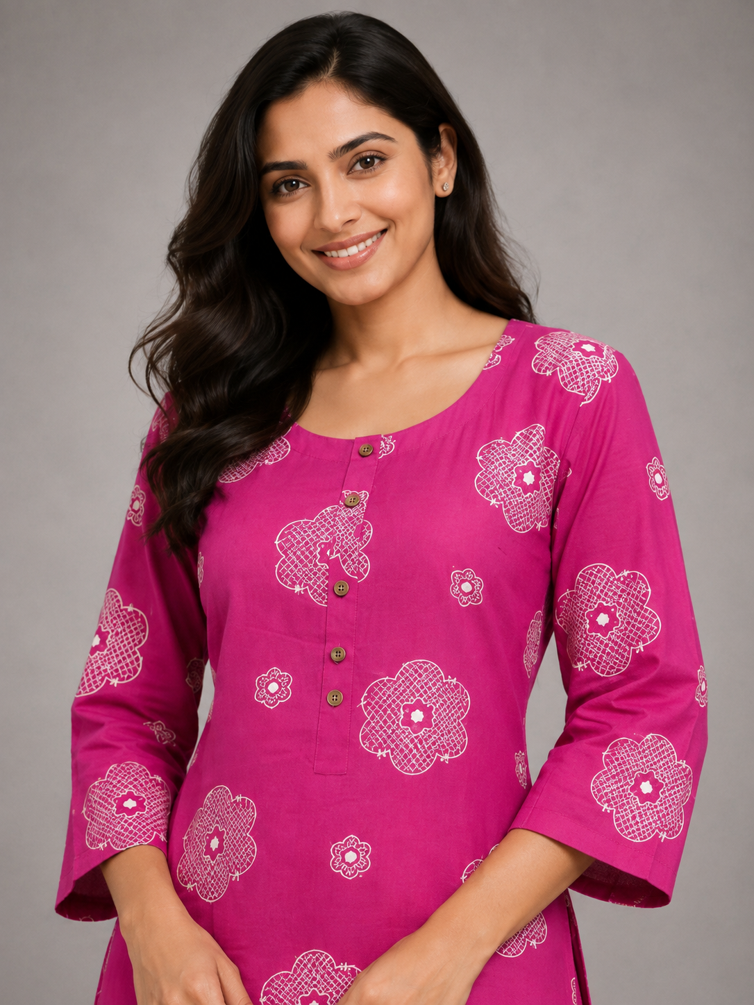 CASUAL WEAR PINK FLORAL