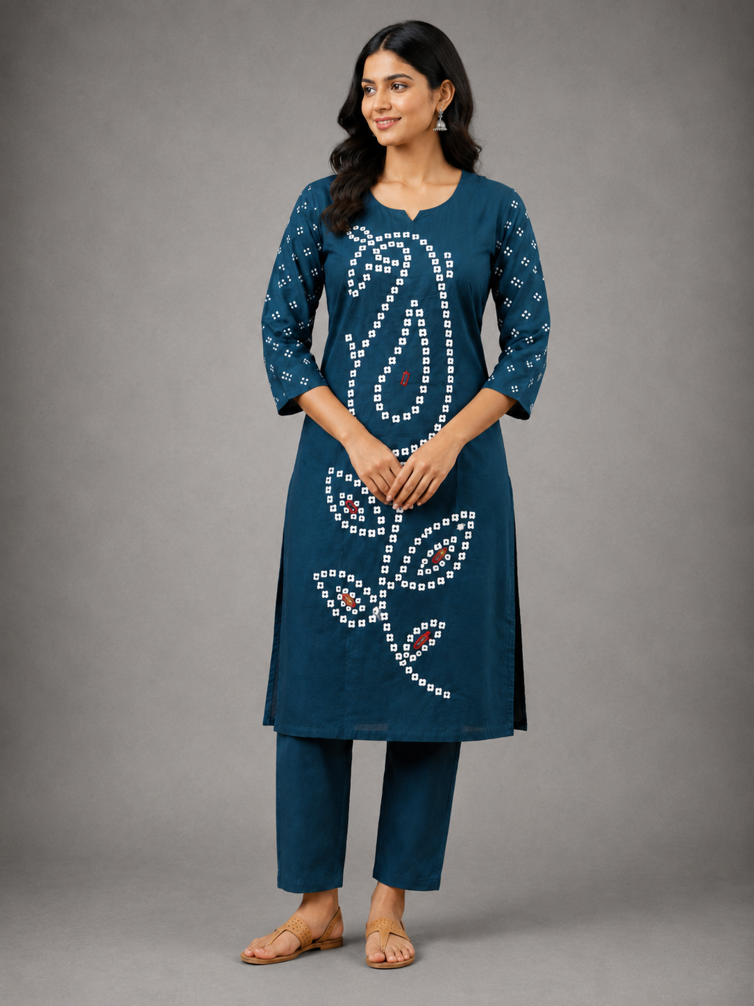 TEAL BLUE SALWAR SET