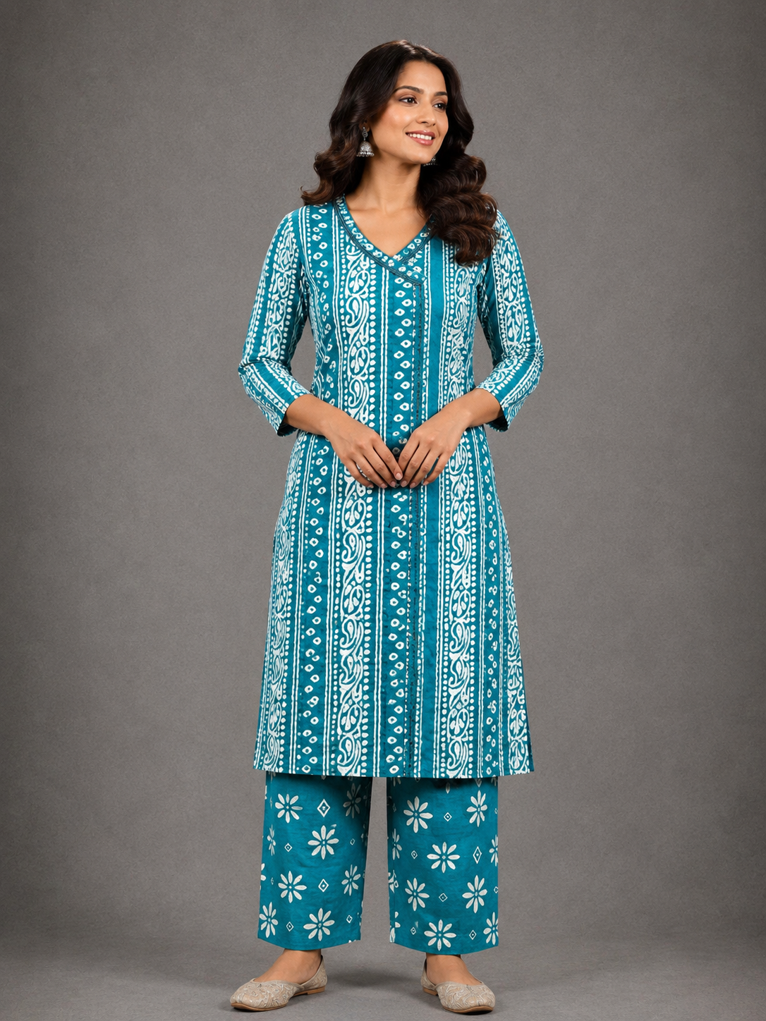 SALWAR SETS (MIST BLUE)
