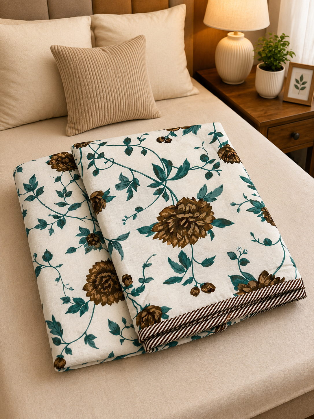 FOREST BLOOM COTTON DOHAR