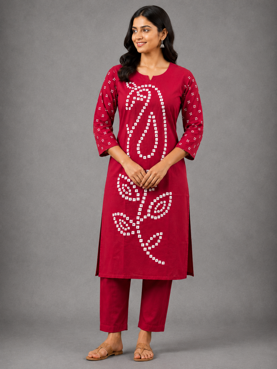 CRIMSON RED SALWAR SET