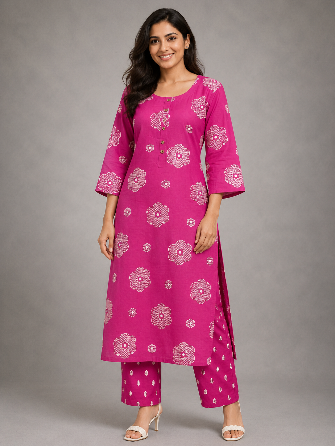 CASUAL WEAR PINK FLORAL