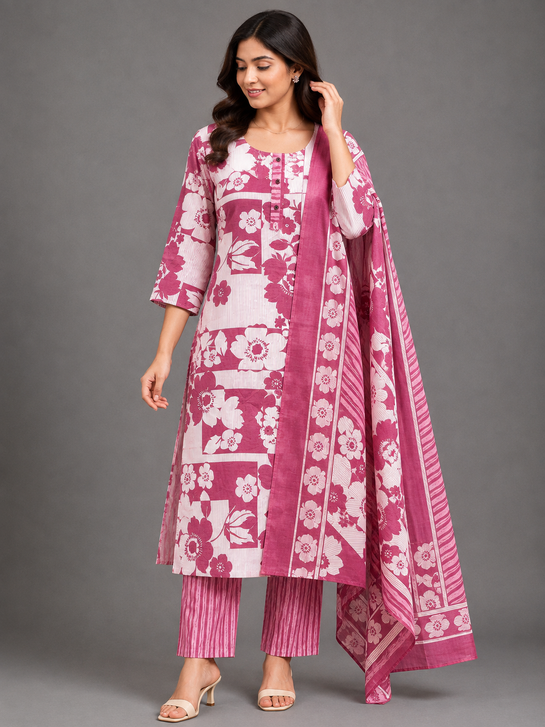 SALWAR SET - PINK