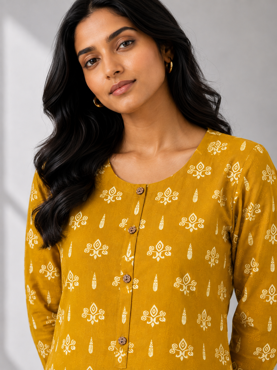 KURTHI SET - YELLOW