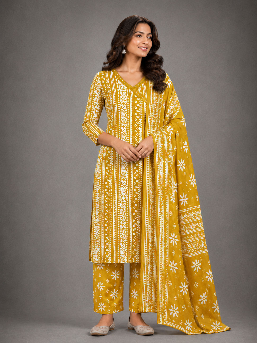 SALWAR SETS (MUSTARD YELLOW)
