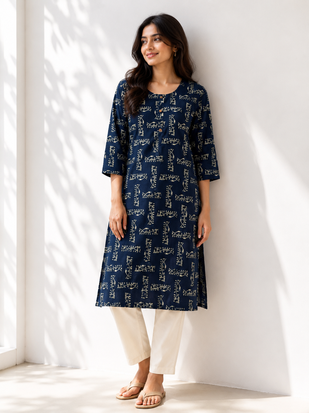 KURTHA SET BLUE